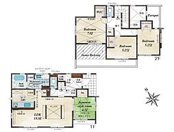 秦野市弥生町 新築戸建 全2棟 1号棟