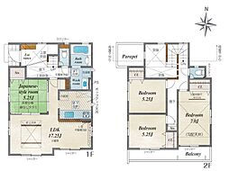 茅ヶ崎市南湖4丁目　新築戸建　全2棟　2号棟