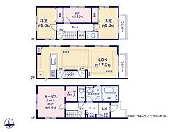 川崎市川崎区大島5丁目5期　新築戸建　全3棟　3号棟