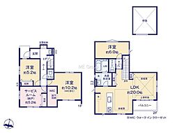 横浜市金沢区釜利谷西2丁目1期 新築戸建 全1棟 1号棟