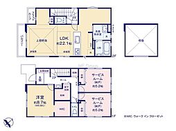 横浜市磯子区岡村1丁目1期 新築戸建 全3棟 2号棟