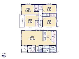 川崎市多摩区南生田5丁目 新築戸建 全3棟 2号棟