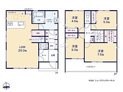 藤沢市遠藤3期 新築戸建 全1棟 1号棟