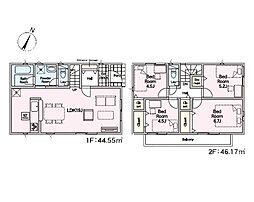 南足柄市和田河原第17　新築戸建　全3棟　3号棟