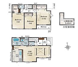 府中市朝日町1丁目　新築戸建　全3棟　3号棟