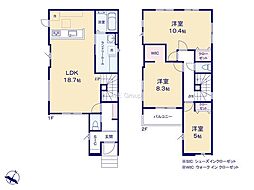 相模原市南区新磯野3丁目2期 新築戸建 全4棟 3号棟