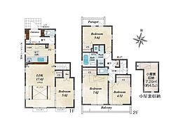 多摩市一ノ宮4丁目 新築戸建 全1棟 1号棟