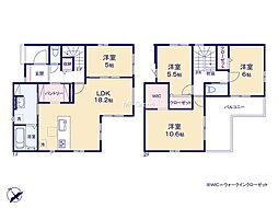 相模原市南区西大沼1丁目3期　新築戸建　全4棟　3号棟