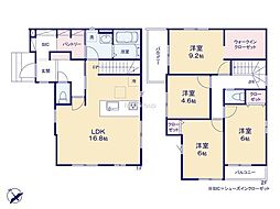 相模原市南区西大沼1丁目3期　新築戸建　全4棟　4号棟