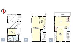 国立市東4丁目9期　新築戸建　全3棟　1号棟