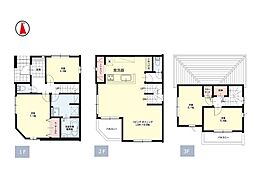 国立市東4丁目9期 新築戸建 全3棟 3号棟