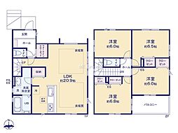 大和市福田5丁目7期 新築戸建 全6棟 4号棟