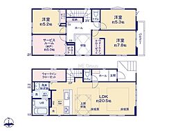 大和市福田5丁目7期 新築戸建 全6棟 5号棟