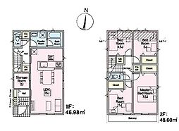 相模原市中央区陽光台2丁目第39 新築戸建 全3棟 3号棟