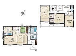 平塚市南原1丁目 新築戸建 全3棟 3号棟