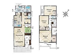 平塚市南原1丁目 新築戸建 全3棟 1号棟