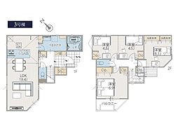 川崎市多摩区南生田1丁目 新築戸建 全6棟 3号棟