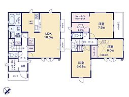 相模原市中央区上溝12期　新築戸建　全2棟　1号棟