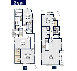 藤沢市川名 新築戸建 全3棟 3号棟