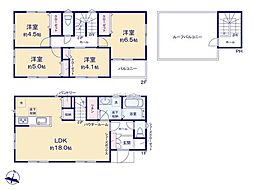 横須賀市舟倉1丁目 新築戸建 全3棟 2号棟
