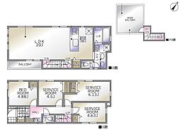 横浜市緑区長津田町　新築戸建　全2棟　2号棟