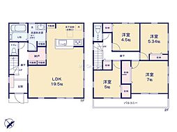 伊勢原市八幡台2丁目　新築戸建　全3棟　3号棟