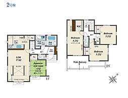 日野市南平5丁目　新築戸建　全6棟　2号棟