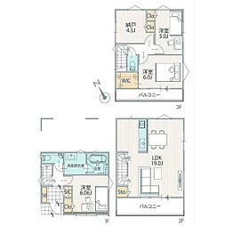 横浜市金沢区富岡東1丁目2 新築戸建 全3棟 3号棟