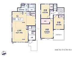 藤沢市大庭9期　新築戸建　全3棟　1号棟