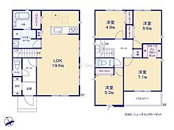 横須賀市小矢部2丁目第9期　新築戸建　全2棟　1号棟