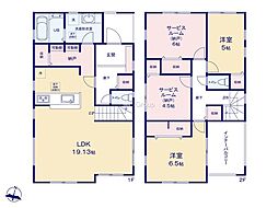 平塚市虹ケ浜　新築戸建　全2棟　1号棟