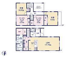 平塚市虹ケ浜　新築戸建　全2棟　2号棟