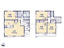 厚木市妻田北3丁目5期　新築戸建　全8棟　B号棟