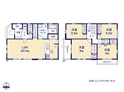 綾瀬市小園南2丁目1期 新築戸建 全1棟