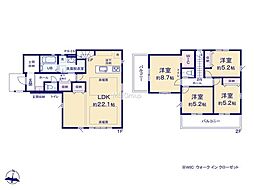 横浜市金沢区能見台1丁目1期　新築戸建　全1棟　1号棟