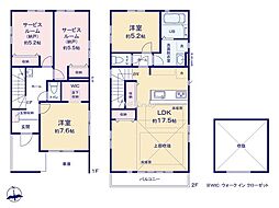 横浜市保土ケ谷区常盤台1期　新築戸建　全2棟　1号棟