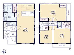 町田市玉川学園3丁目　新築戸建　全2棟　2号棟
