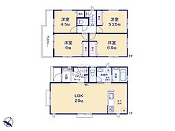 相模原市南区相模台6丁目 新築戸建 全2棟 A号棟
