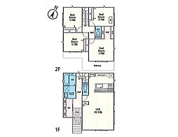 相模原市中央区清新2丁目　新築戸建　全1棟
