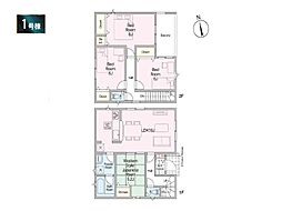 秦野市堀西第23　新築戸建　全2棟　1号棟