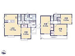 大和市福田5丁目　新築戸建　全11棟　A号棟