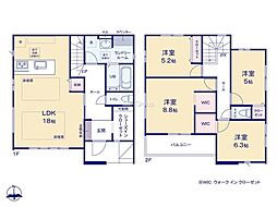 藤沢市片瀬8期　新築戸建　全1棟　1号棟