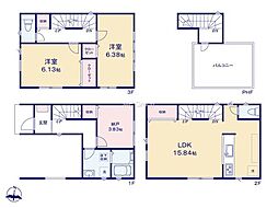 川崎市高津区二子1丁目　新築戸建　全1棟　1号棟