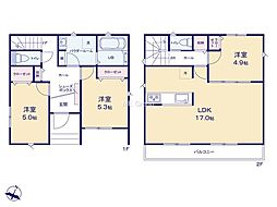 大和市上和田5期　新築戸建　全1棟