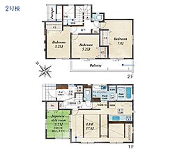 秦野市堀山下　新築戸建　全3棟　2号棟