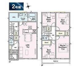 伊勢原市下落合第12　新築戸建　全2棟　2号棟