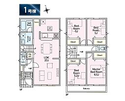 伊勢原市下落合第12　新築戸建　全2棟　1号棟
