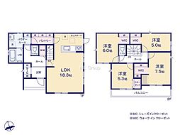 川崎市麻生区岡上1丁目1期　新築戸建　全1棟