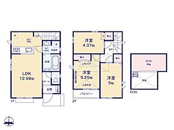 立川市砂川町1丁目10期　新築戸建　全2棟　A号棟
