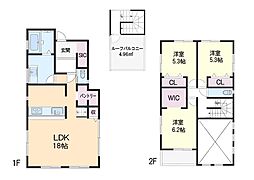 座間市栗原中央4丁目　新築戸建　全2棟　B号棟